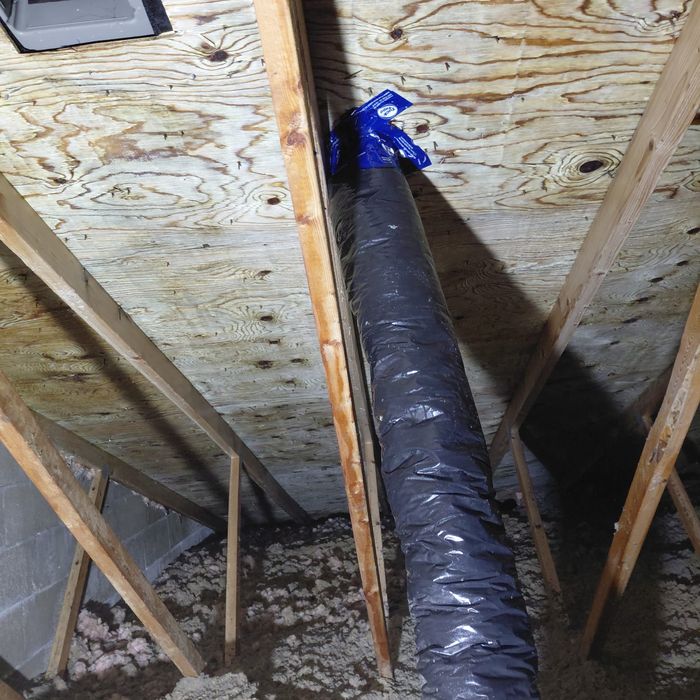 New venting installed after clean-up